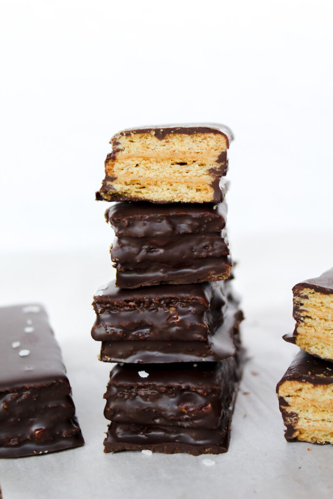 Kit kat bars stacked