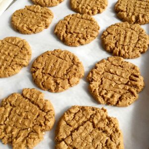 Soft Peanut Butter Cookies