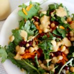 Kale Salad with Maple Mustard Dressing