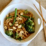 Broccoli Peanut Soba Noodles
