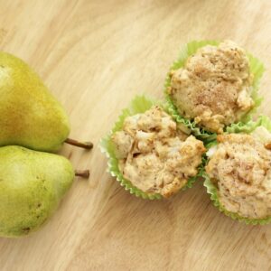 Spiced Pear Muffins