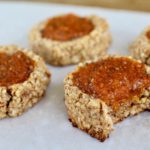 Healthy Thumbprint Cookies (vegan, gf, oil free)