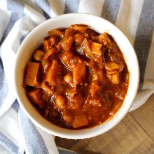 Instant Pot Moroccan Sweet Potato Chickpea Stew