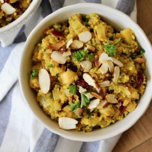 One Pot Moroccan Chickpea Quinoa Salad