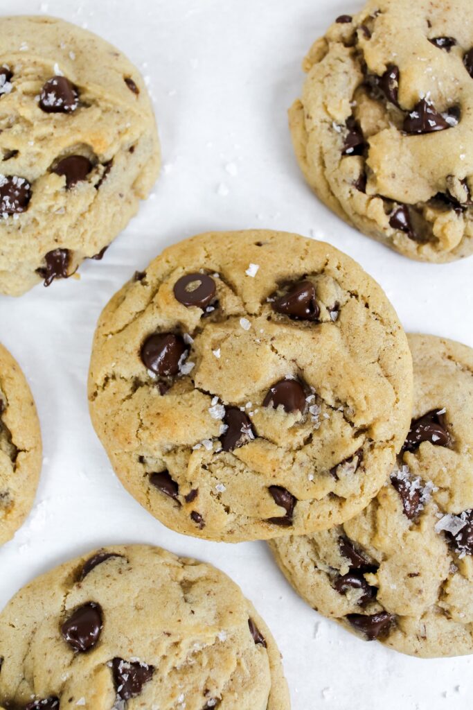 close up of cookie