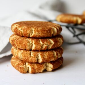 Easy Healthy Snickerdoodles (vegan, gf, paleo)