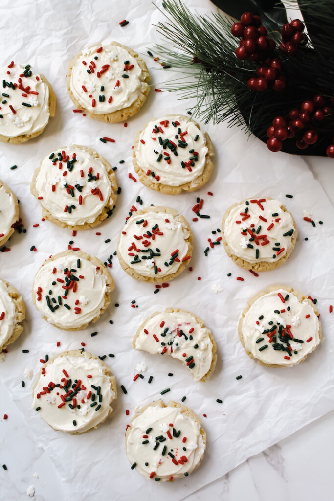 group shot of cookies