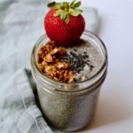 Black Sesame Chia Seed Pudding