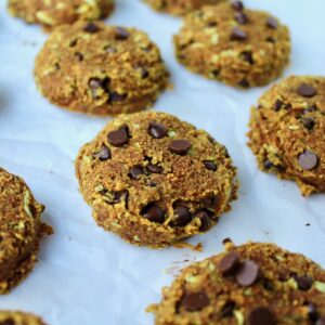 One Bowl Healthy Golden Milk Cookies (vegan, gluten-free, paleo)
