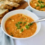 Easy Instant Pot Vegan Lasagna Soup (stove-top friendly)