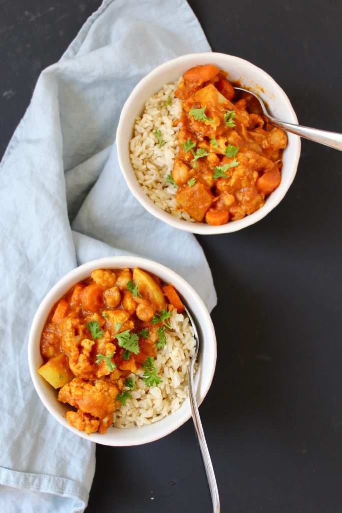 Best Vegetable Korma (vegan, gluten-free)