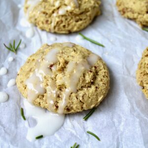 Lemon Rosemary Olive Oil Cookies (vegan)