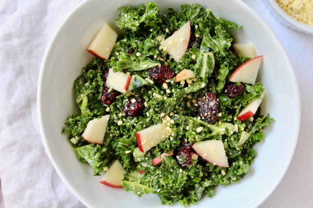 Best Kale Salad Ever (vegan, gluten-free, paleo) 