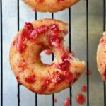 Vegan Strawberry Lemonade Donuts (gluten-free friendly)