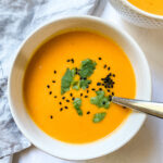 Simple Thai Carrot Soup (vegan, gluten-free)