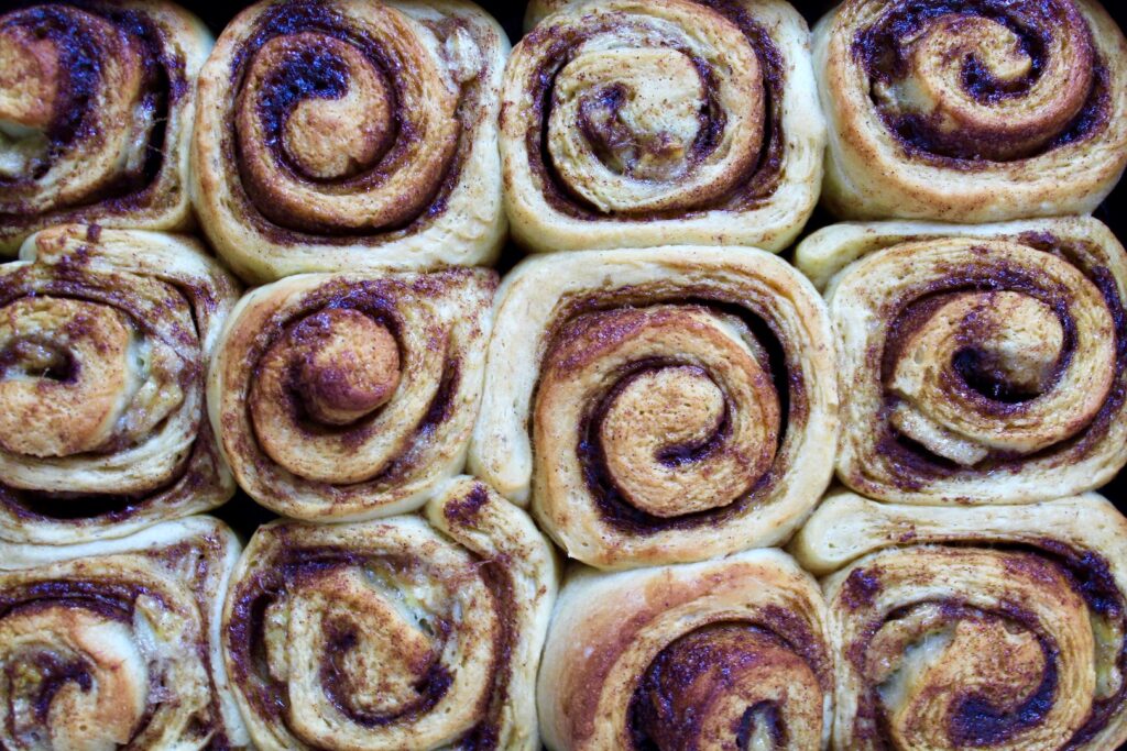 Vegan Banana Bread Cinnamon Rolls 