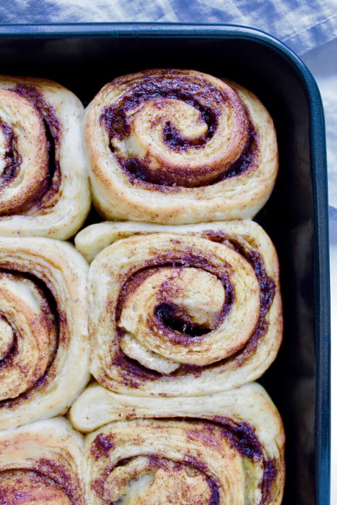 Vegan Banana Bread Cinnamon Rolls 