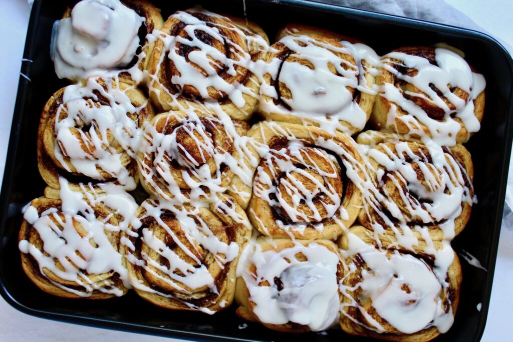 Vegan Banana Bread Cinnamon Rolls 