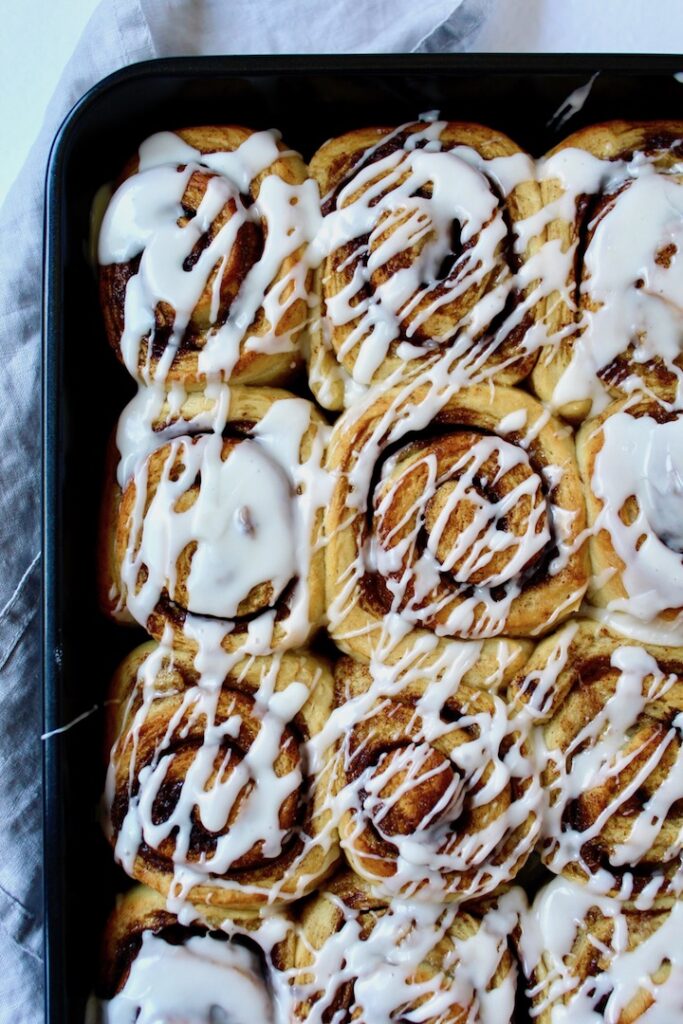 Vegan Banana Bread Cinnamon Rolls 