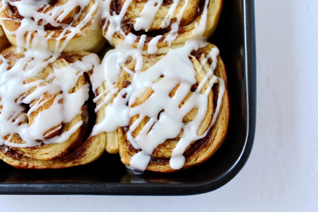 Vegan Banana Bread Cinnamon Rolls 