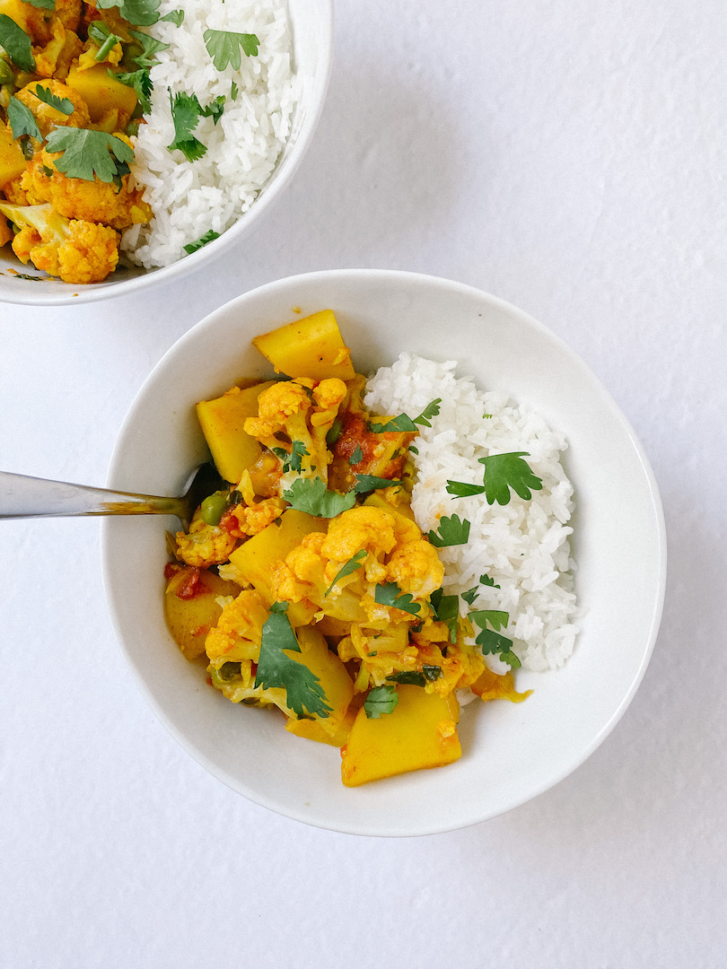 Aloo Gobi – Indian Potatoes and Cauliflower (vegan, gluten-free, paleo)