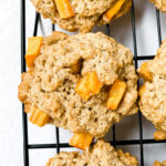 Vegan Persimmon Cinnamon Scuffins (scone muffins)