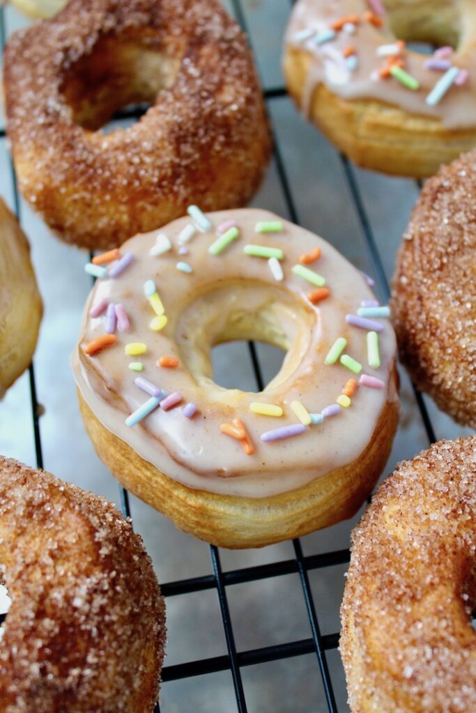 Shortcut Air Fryer Donuts (vegan)