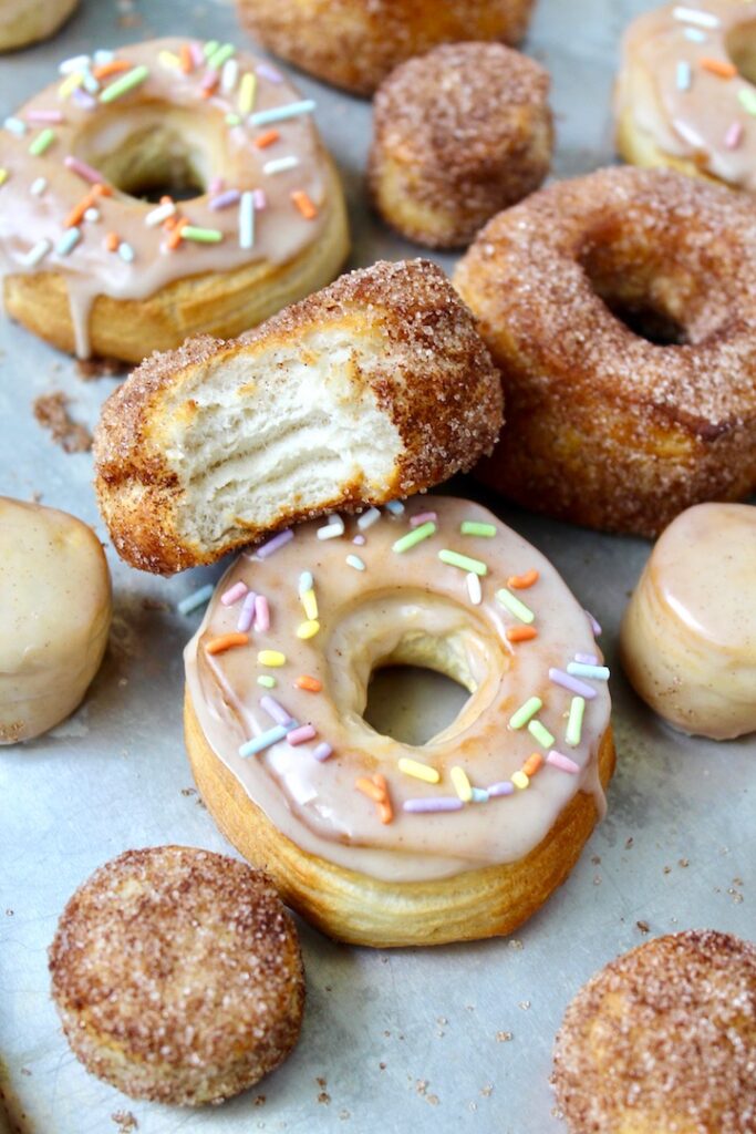 Shortcut Air Fryer Donuts (vegan)