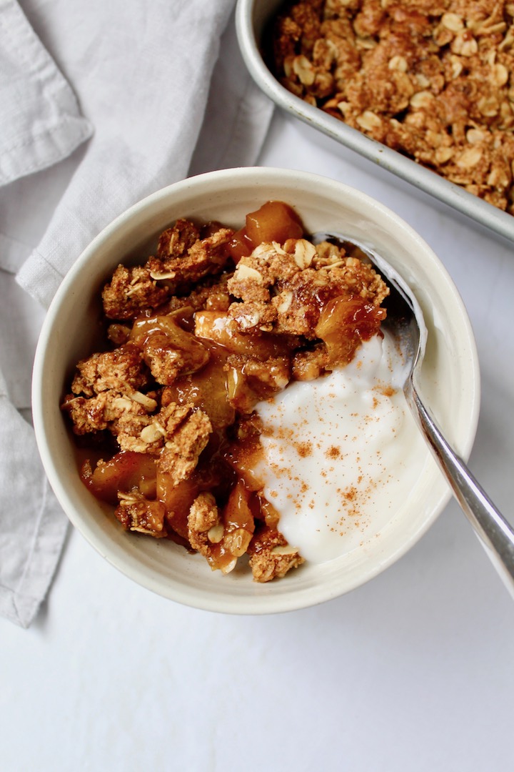 The Best Apple Crisp Ever vegan Gluten free Refined Sugar Free The best apple crisp ever vegan gluten free refined sugar free