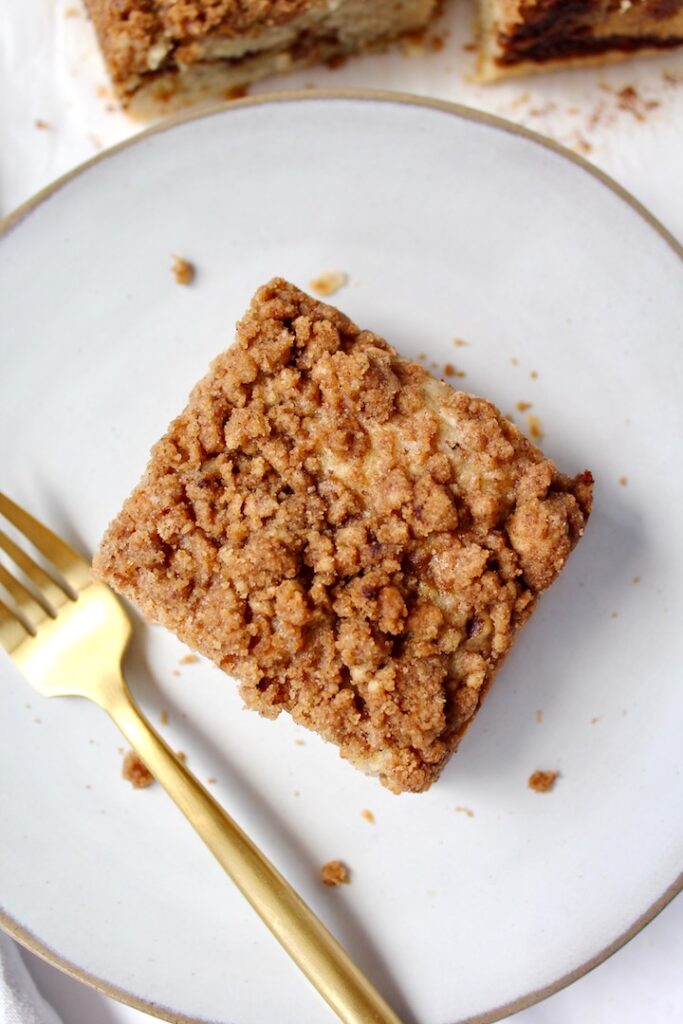 Vegan Coffee Cake with Cinnamon Streusel 