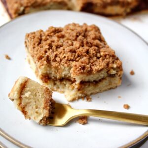 Vegan Coffee Cake with Cinnamon Streusel