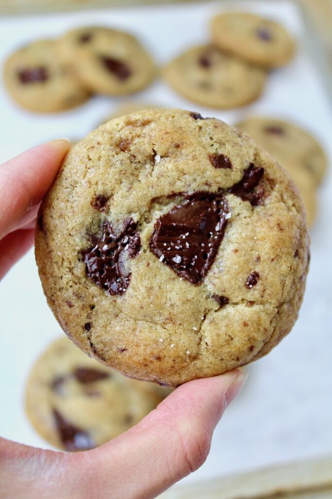 Vegan Miso Chocolate Chip Cookies (Gluten-Free Friendly)