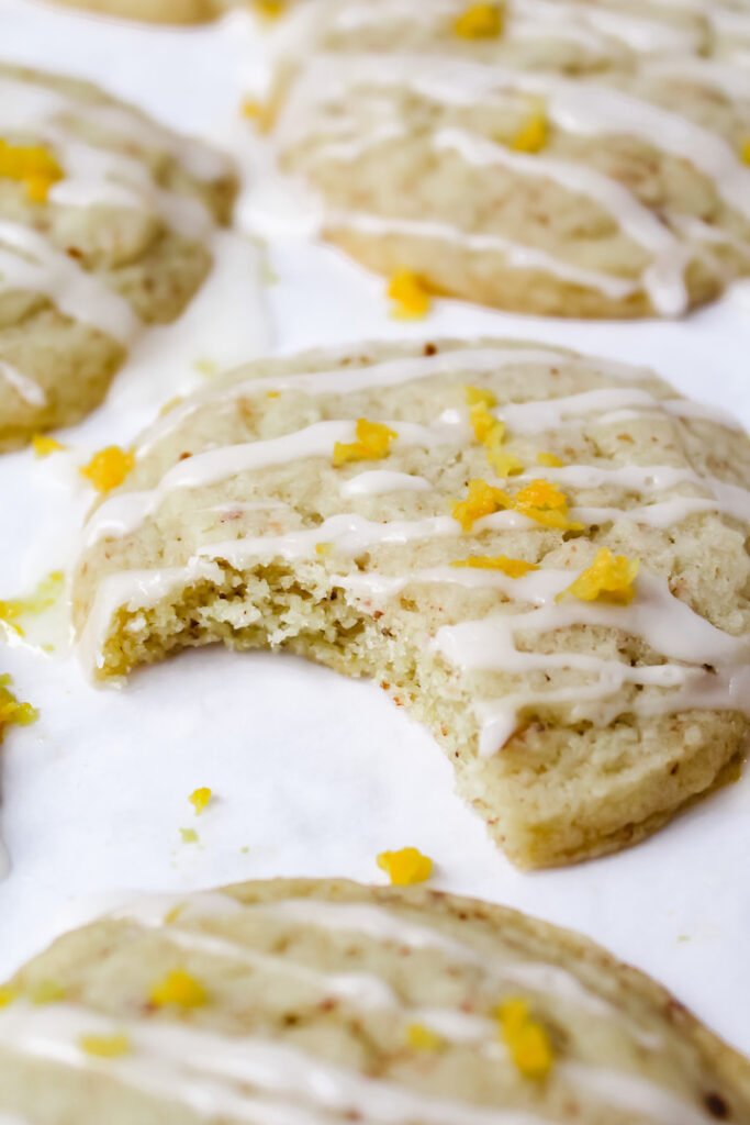 The Best Soft Vegan Lemon Cookies