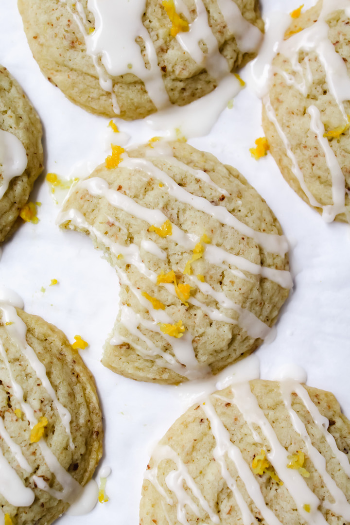 The Best Soft Vegan Lemon Cookies