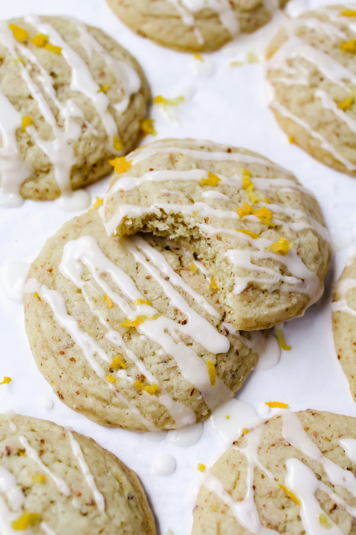 The Best Soft Vegan Lemon Cookies - Nuts About Greens