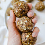 Cashew Cookie Lactation Energy Bites (vegan, gluten-free, oil-free)