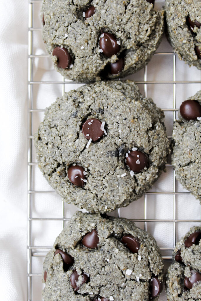 close up of cookies