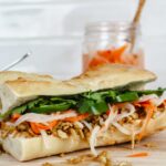 photo of tofu banh mi