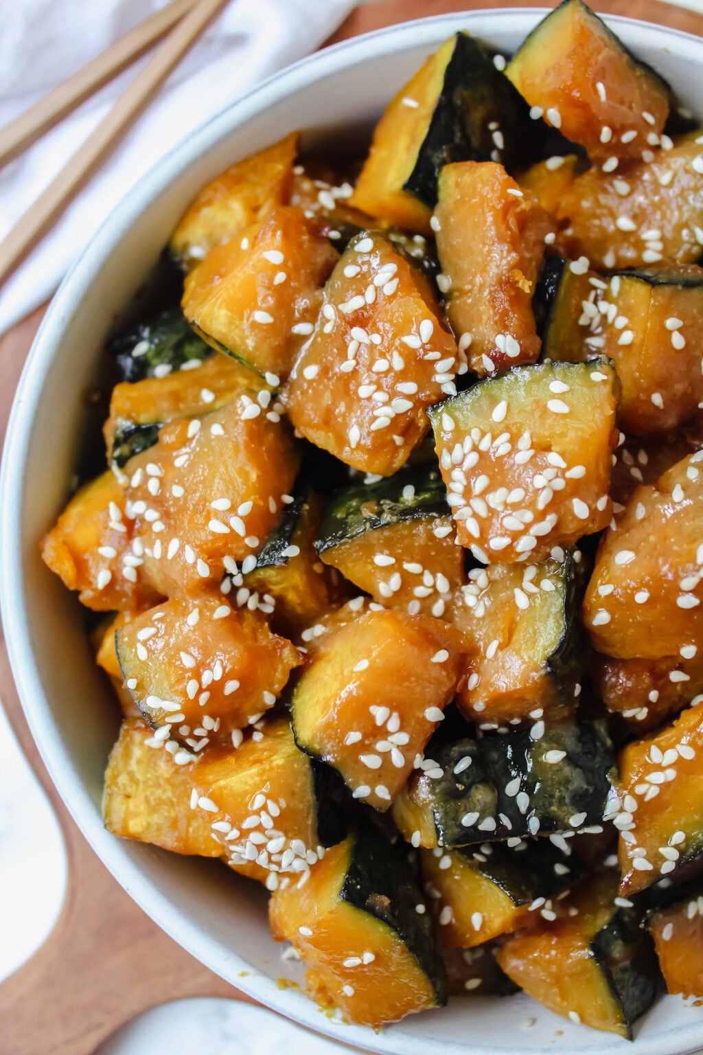 Miso Soy Glazed Roasted Kabocha Squash (vegan, Gluten-free) - Nuts ...