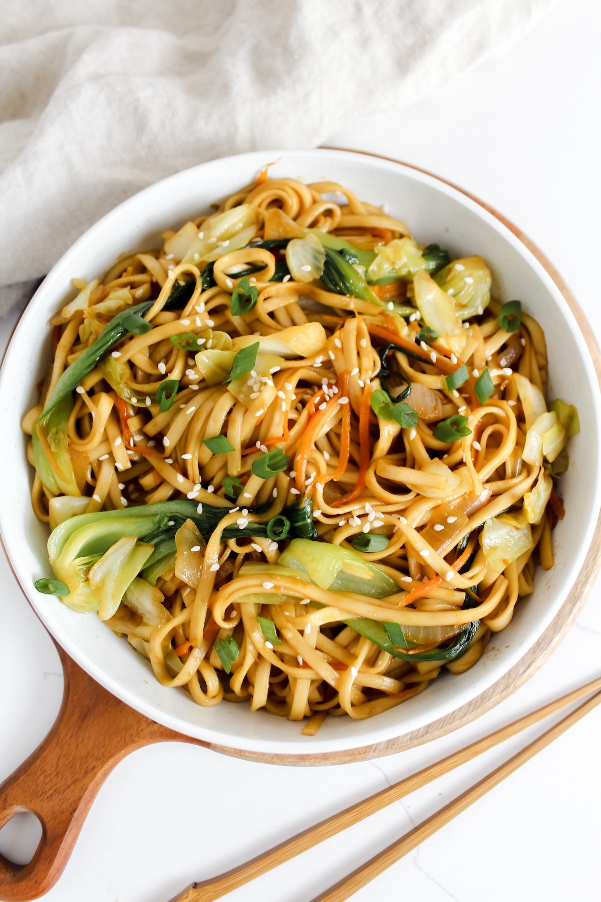 The Best Vegetable Chow Mein (vegan)