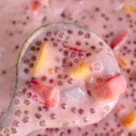 ladle filled with sago