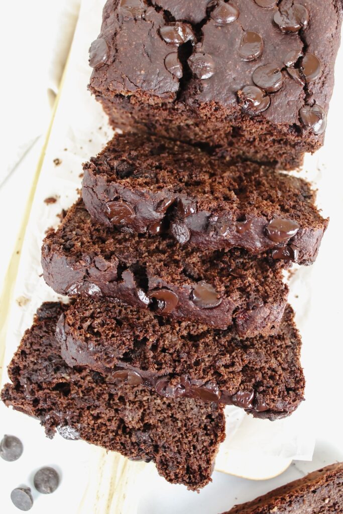 slices of banana bread