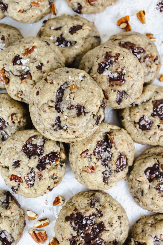 cookies on a cookie sheet