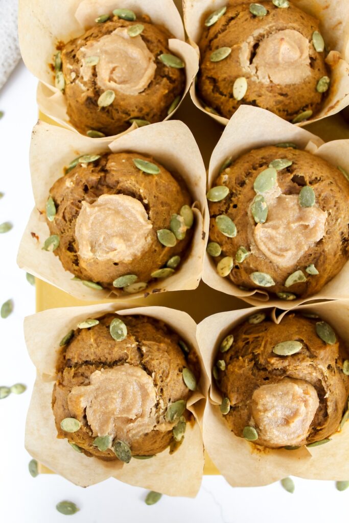 muffins on a cutting board