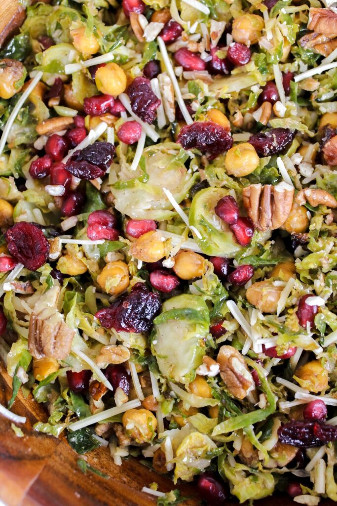 close up of salad in bowl