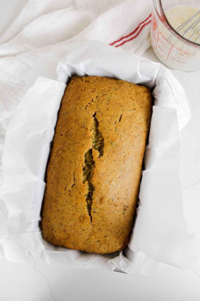 lemon zucchini bread without lemon glaze